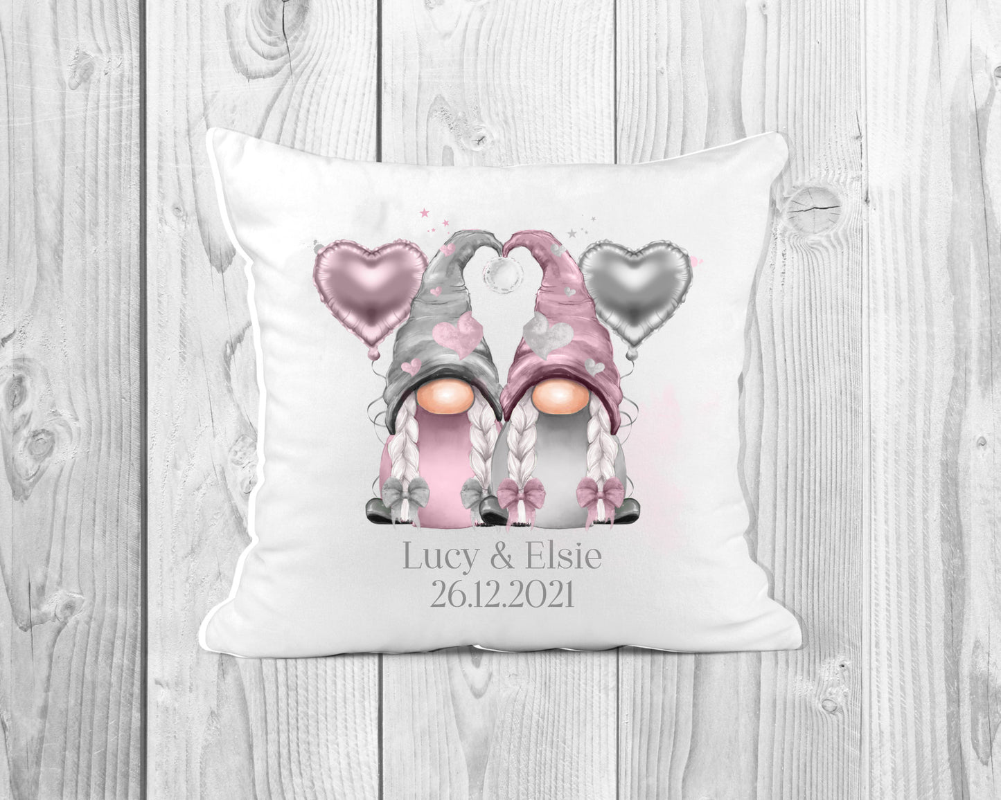 Personalised Cushion | Personalised Gonk Cushion | Valentine Gift | Newlywed Gift