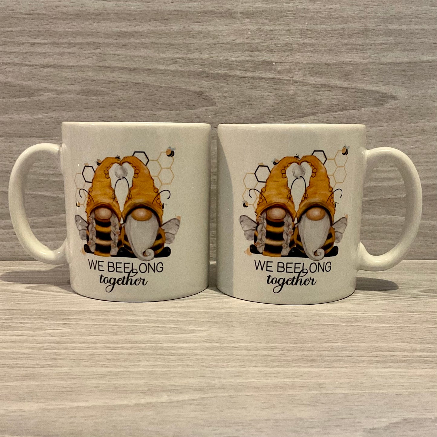 Personalised Gonk Mug | Personalised Bee Mug | Bee Gonk | Valentine's Gift