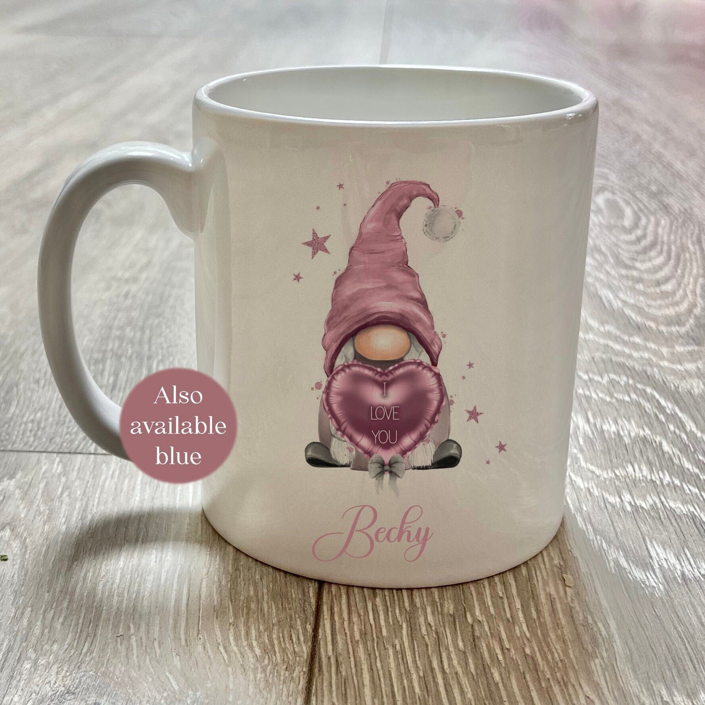 Personalised Gonk Mug | Personalised Christmas Eve Mug | Valentine's Gift