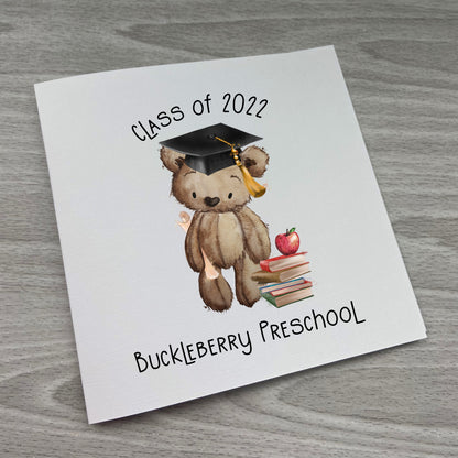 School Leaver Card | Personalised School Leaver Gift | Nursery Leaver