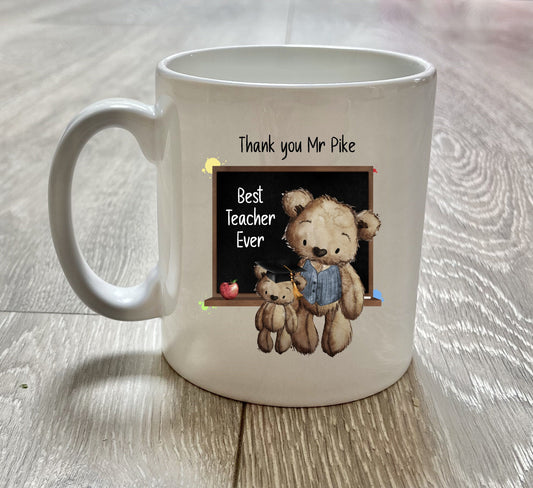 Teacher Gift | Personalised Teacher Mug | Teacher Thank you | Headteacher Gift