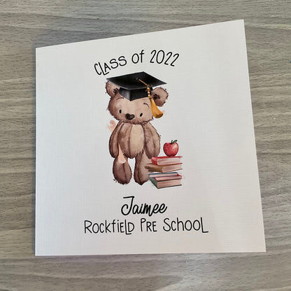 School Leaver Card | Personalised School Leaver Gift | Nursery Leaver