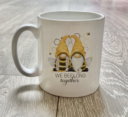 Personalised Gonk Mug | Personalised Bee Mug | Bee Gonk | Valentine's Gift