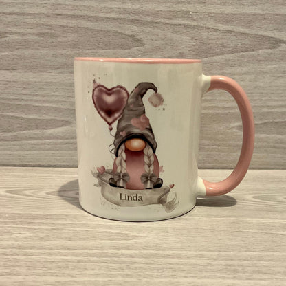 Personalised Gonk Mug | Personalised Christmas Eve Mug | Valentine's Gift