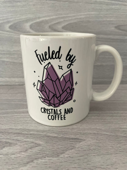 Personalised Crystals Mug | Gift for Crystal Lover | Gemstones Mug