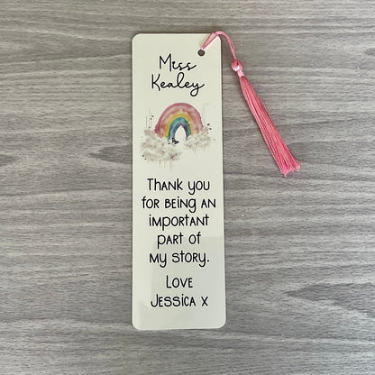 Teacher Gift | Personalised Bookmark