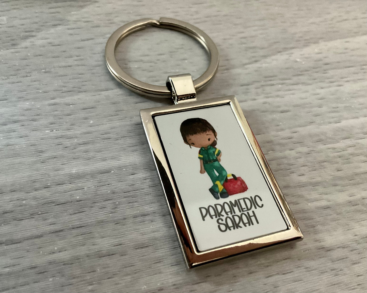 Personalised Paramedic Gift | Paramedic Keyring | Personalised Ambulance Driver Gift | Technician Gift