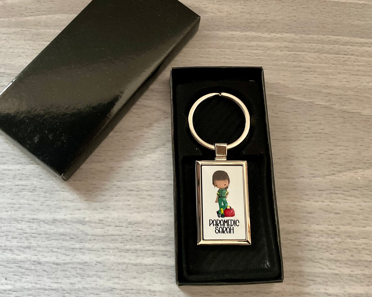 Personalised Paramedic Gift | Paramedic Keyring | Personalised Ambulance Driver Gift | Technician Gift