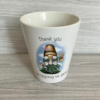 Personalised Teacher Gift | Gardening Plant Pot | Teacher Thank you | Headteacher Gift