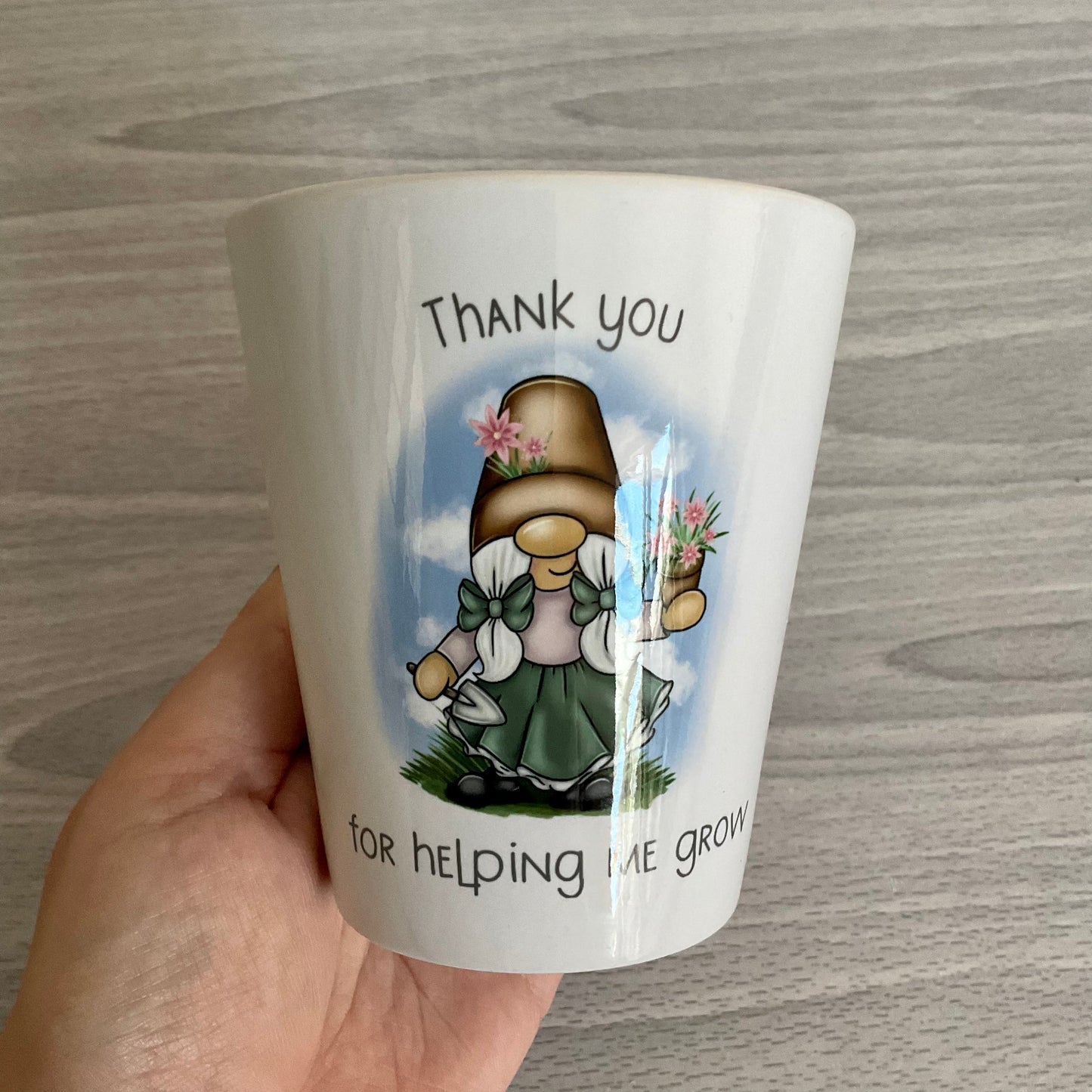 Personalised Teacher Gift | Gardening Plant Pot | Teacher Thank you | Headteacher Gift