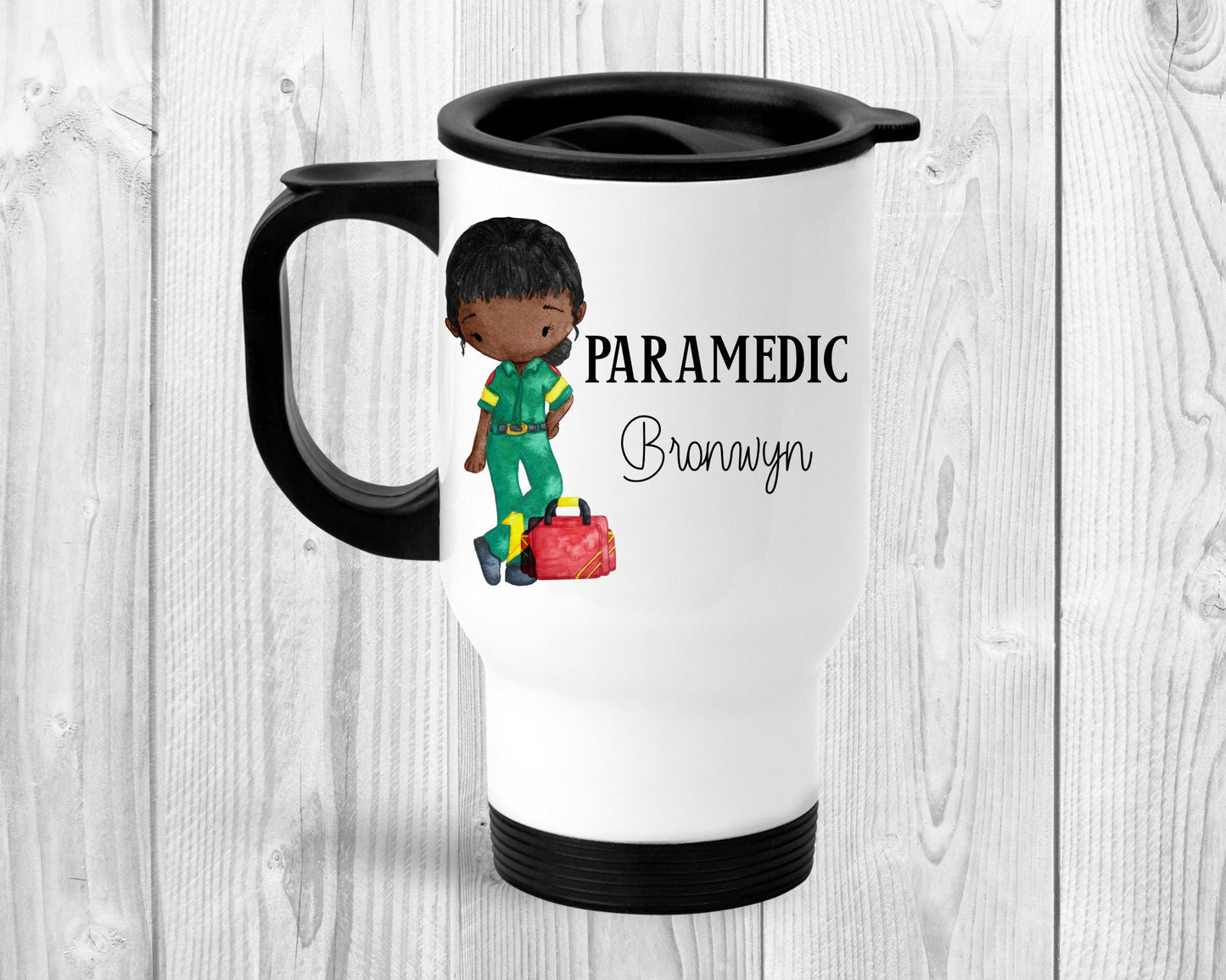 Personalised Paramedic Gift | Paramedic Travel Mug | Ambulance Driver Gift | Personalised Travel Cup