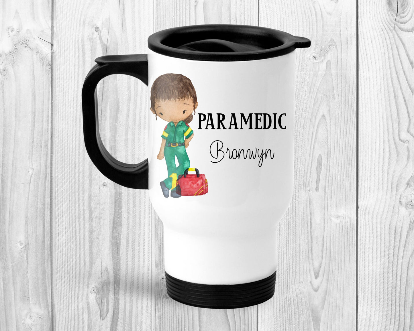 Personalised Paramedic Gift | Paramedic Travel Mug | Ambulance Driver Gift | Personalised Travel Cup