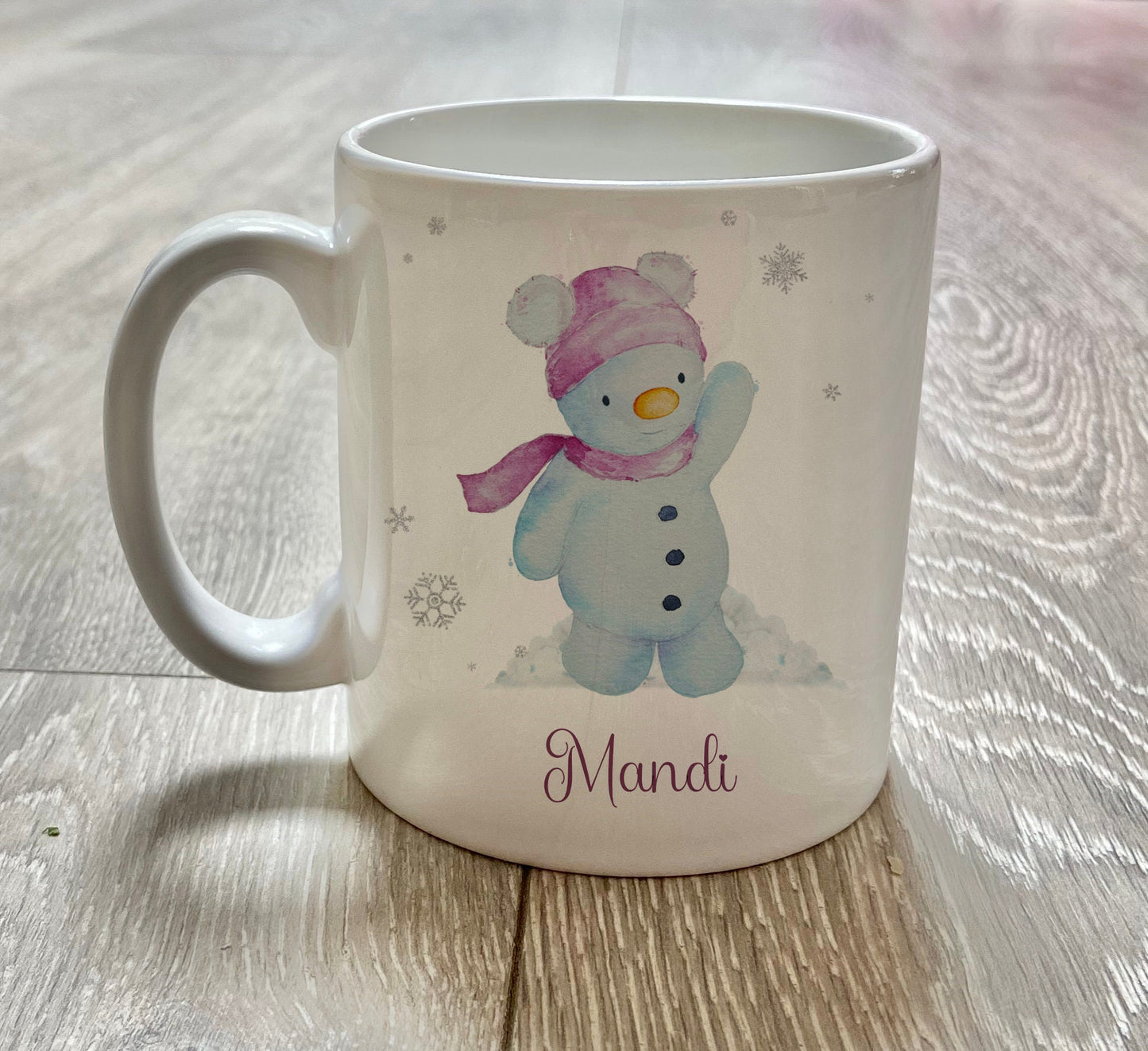 Personalised Snowman Mug | Personalised Christmas Eve Mug | Christmas Eve Box