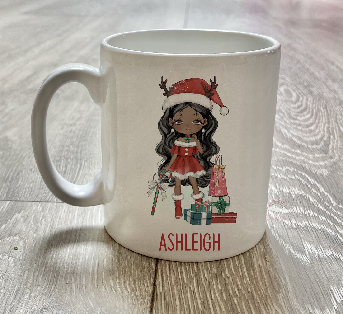 Personalised Christmas Mug | Personalised Christmas Eve Mug | Christmas Girl | Teenage Christmas