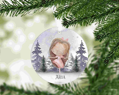 Personalised Hanging Christmas Decoration | Personalised Nutcracker Christmas Tree | Personalised Sugar Plum Fairy