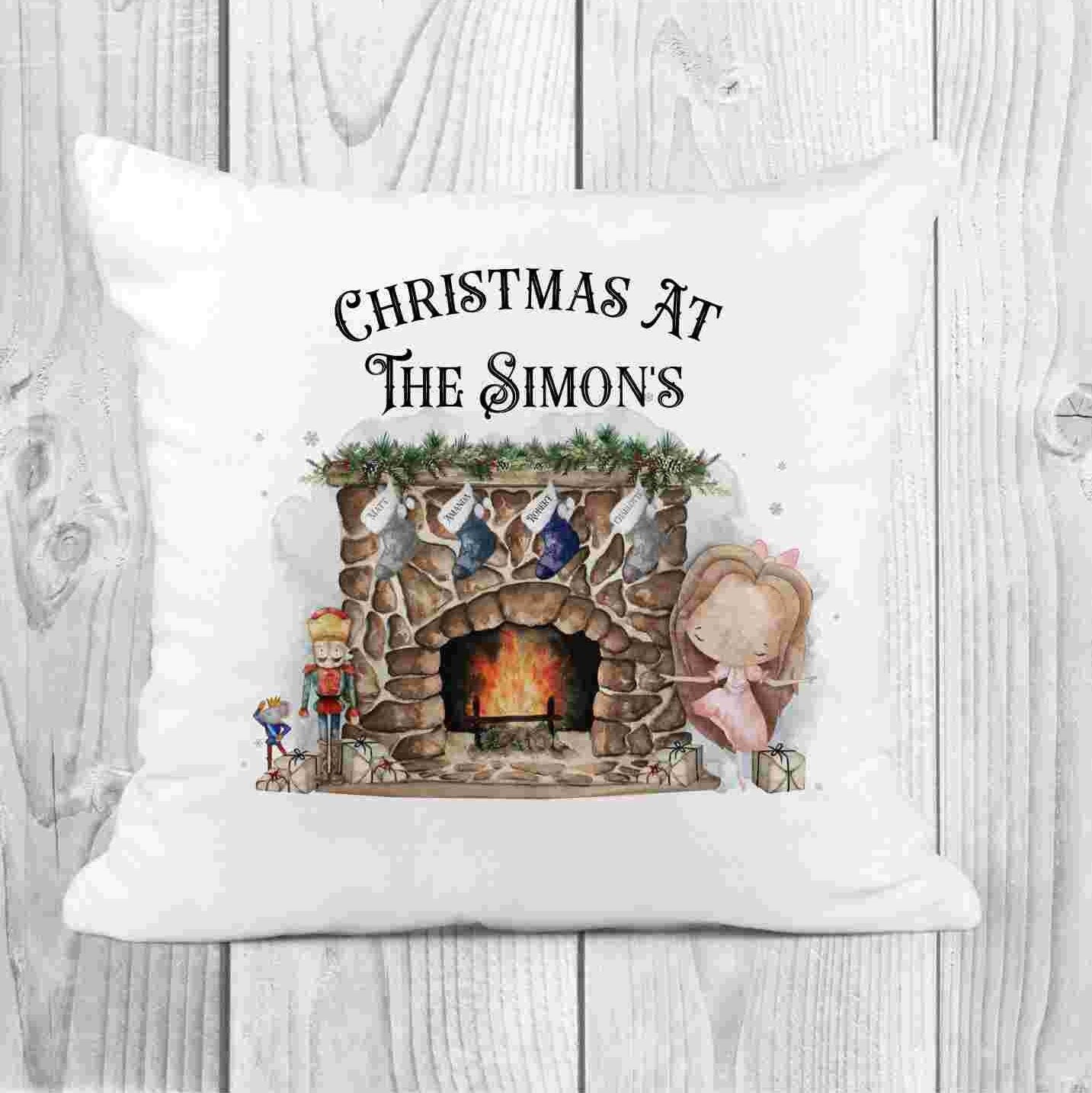 Personalised Cushion | Personalised Nutcracker Cushion | Personalised Family Gift | Family Cushion