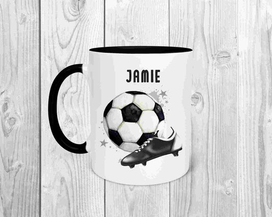 Personalised Football Mug | Football Gift | Personalised Mug