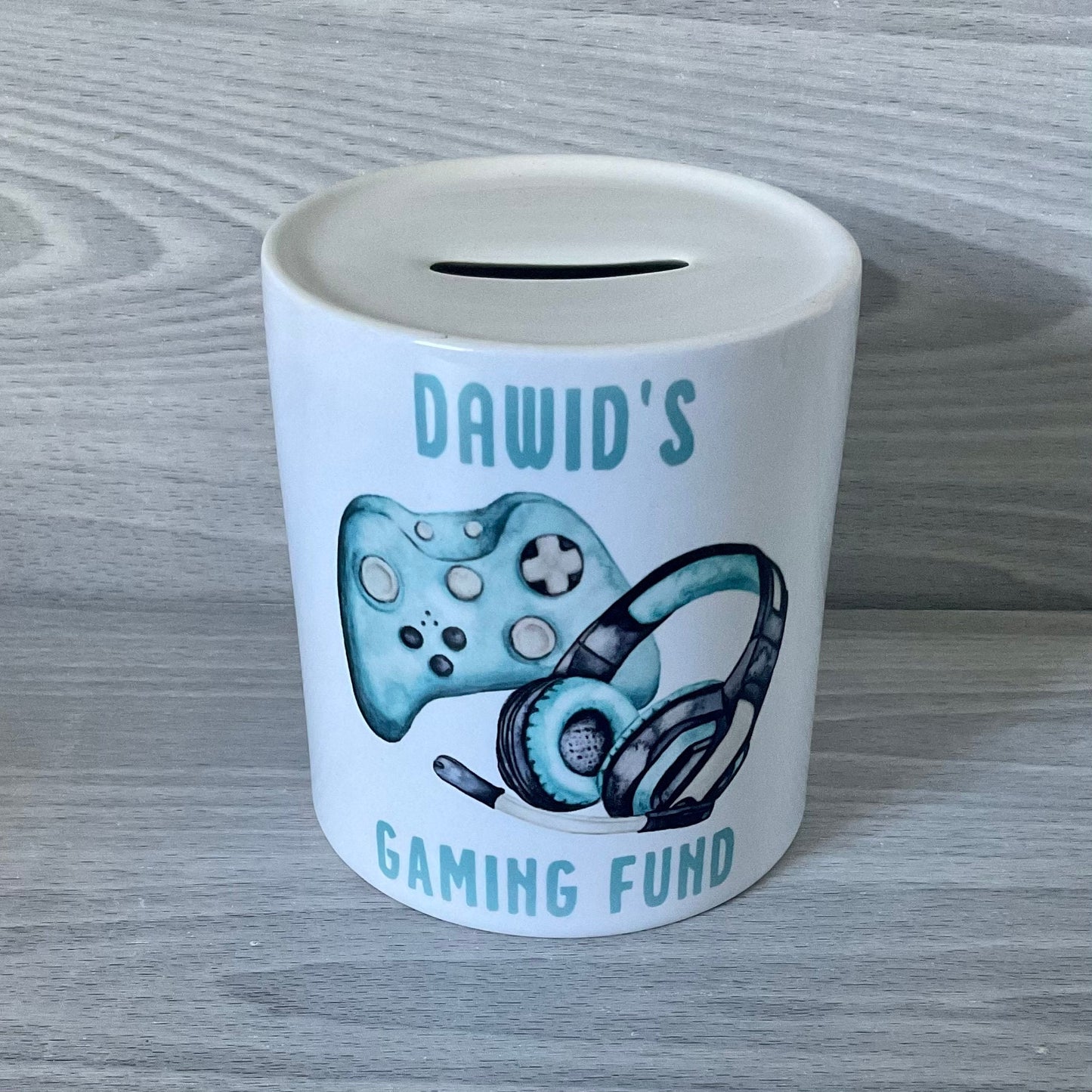 Personalised Gaming Moneybox | Gamer Coin Bank