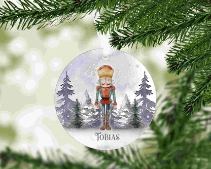 Personalised Hanging Christmas Decoration | Personalised Nutcracker Christmas Tree | Personalised Sugar Plum Fairy