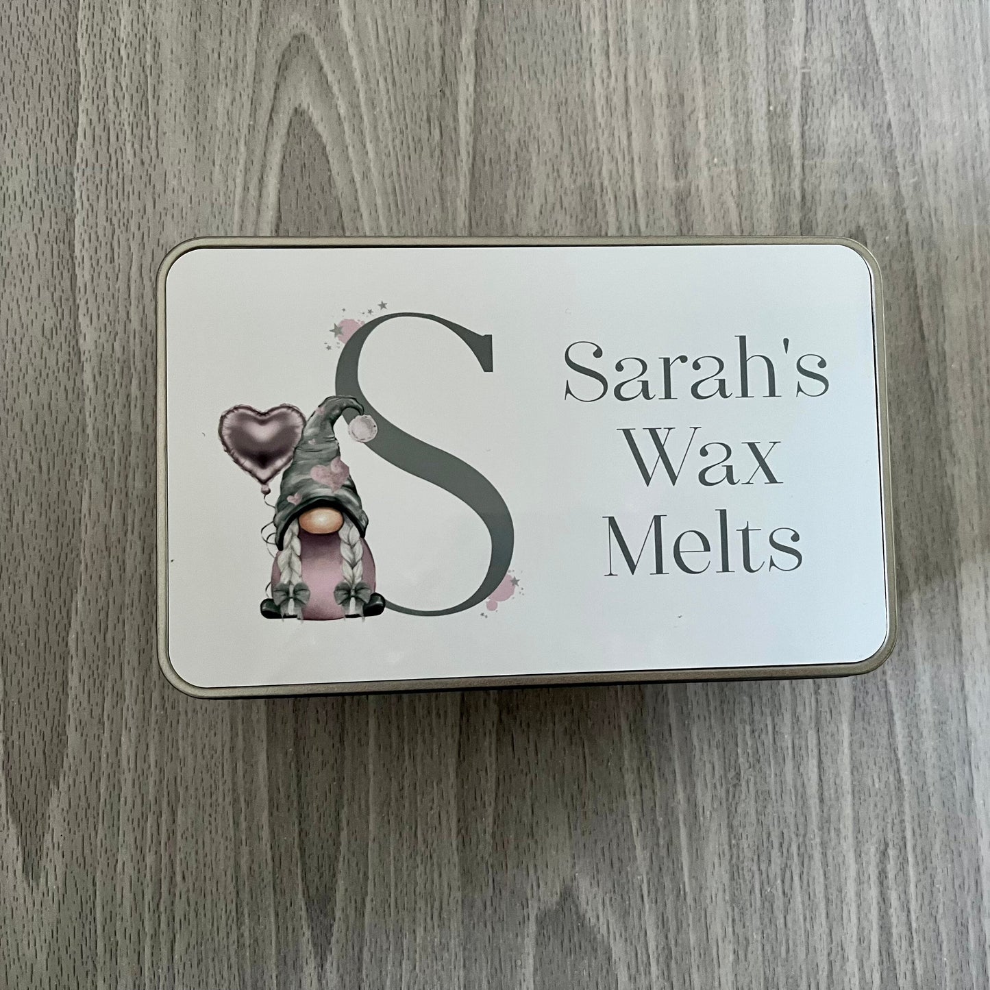 Personalised Treat Tin | Gonk Sweet Tin | Personalised Gonk Gift