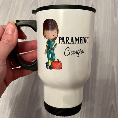 Personalised Paramedic Gift | Paramedic Travel Mug | Ambulance Driver Gift | Personalised Travel Cup