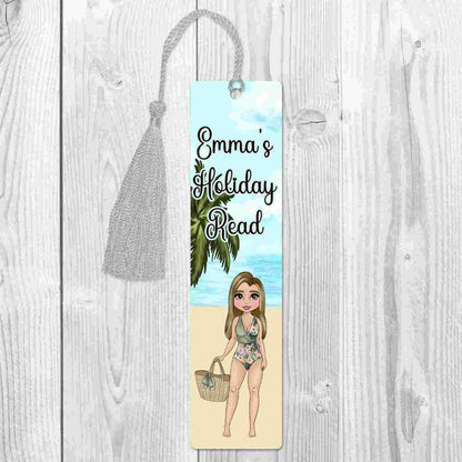 Personalised Beach Babe Bookmark | Summer Holiday Book | Personalised Bookmark | Personalised Holiday Bookmark | Hen Weekend Gift